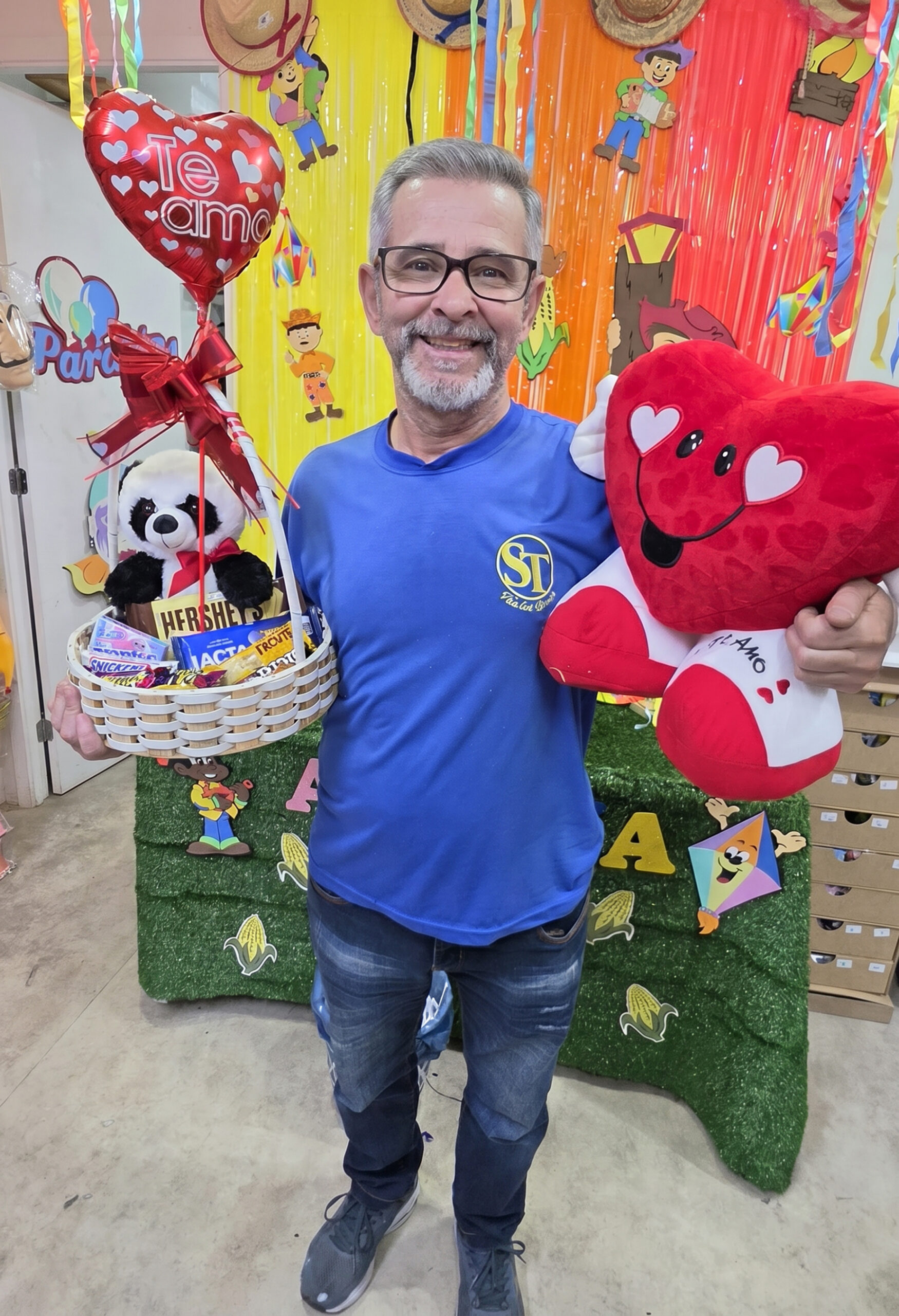 Entrega da Cesta